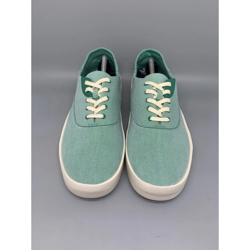 OluKai Tradewind Green Canvas Slip On Sneakers 10533-8Z8Z Men's Sz 12 NWT